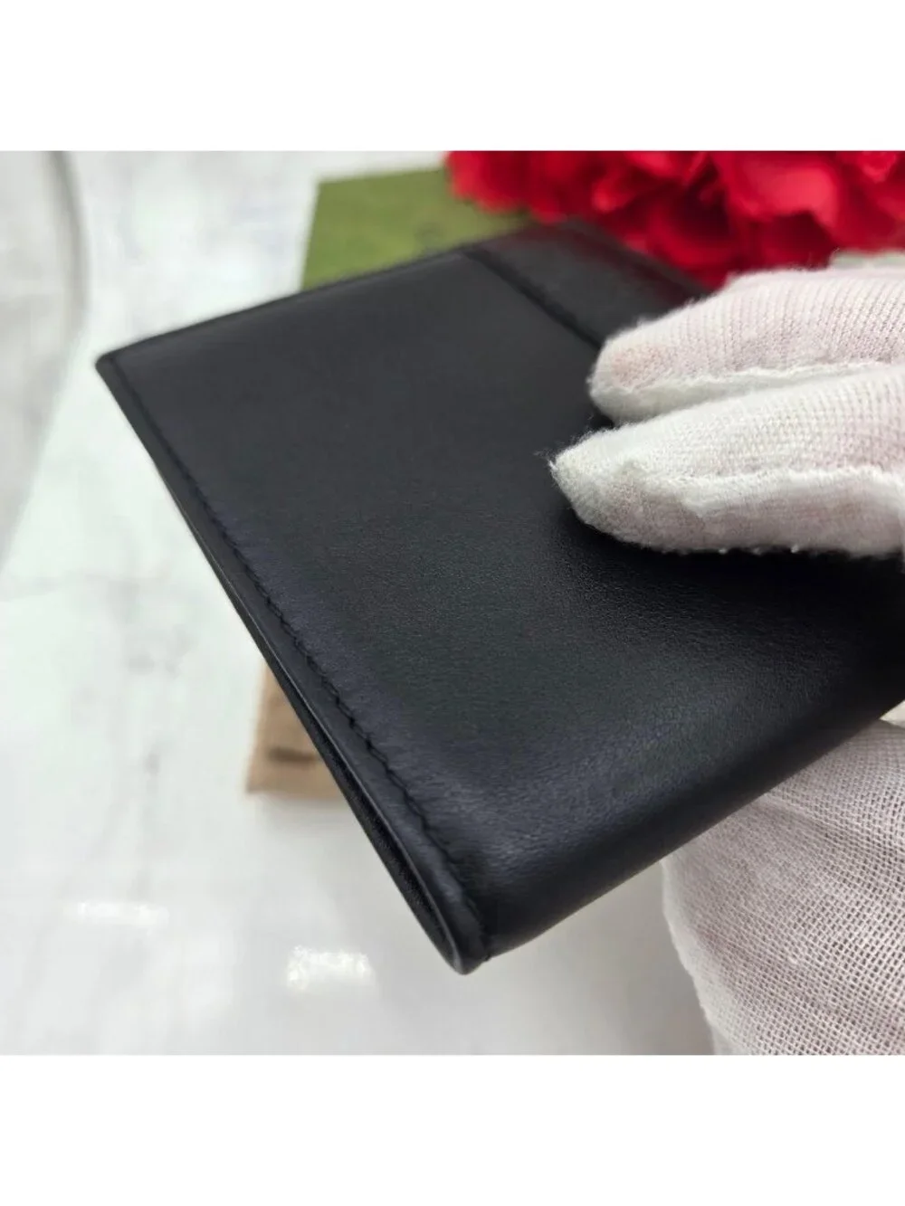 Gucci Billfold Folding Wallet Microshima GG
